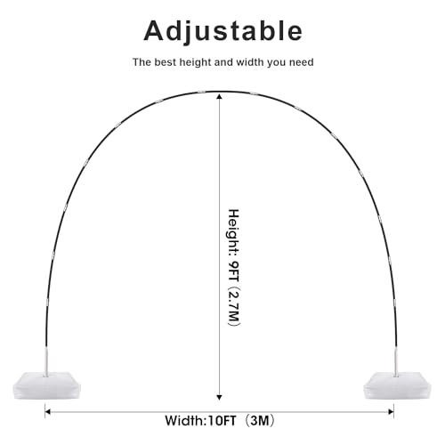 Chamvis Adjustable Balloon Arch Kit Stand for Party Wedding Birthday