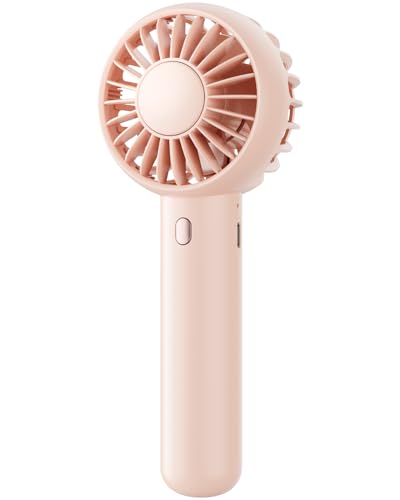 Gaiatop Mini Handheld Portable Fan, 3-Speed USB Rechargeable Desk Fan