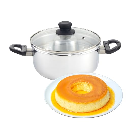IMUSA 3Qt Double Boiler/Ba?o Maria w/8in Flan Inner Pan - 20cm