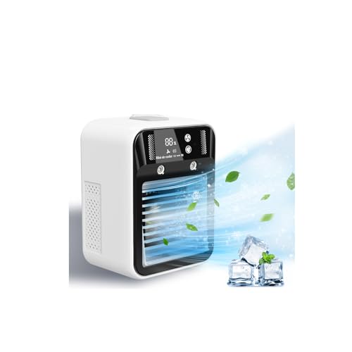Portable Air Conditioner Rechargeable Mini Evaporative Cooler with Mist Spray