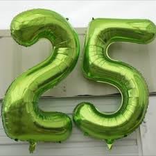 Number 5 Balloon - 40 Inch Light Green Birthday Decorations for 5th Birthday Party Supplies