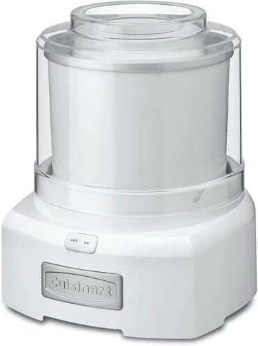 1.5 Qt Automatic Ice Cream Maker Machine for Sorbet & Frozen Yogurt