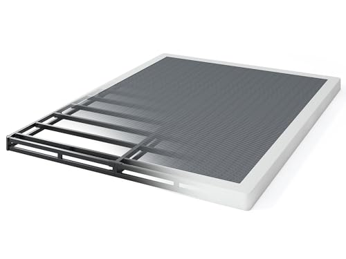 3-Inch Low Profile Queen Box Spring, Sturdy Metal Mattress Foundation