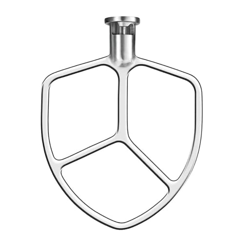 Stainless Steel Flat Beater for 5qt-6qt Bowl-Lift Stand Mixers