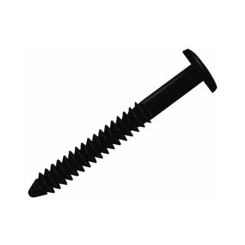 3-Inch Shutter-Lok Fasteners - Durable Black Vinyl Shutter Mounting Kit