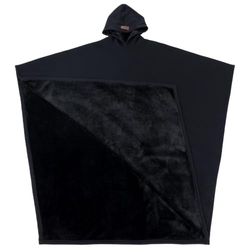Oversized Weighted Hoodie Cloak with Ultra-Soft Faux Fur Lining