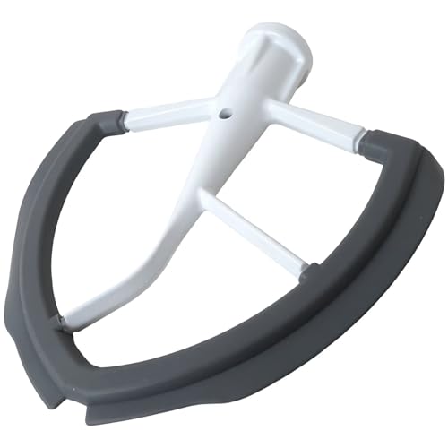 Flex Edge Beater for 5.5 Quart Stand Mixers with Silicone Scraper Blade