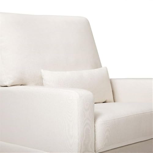 Namesake Crawford 360° Swivel Glider Recliner with Lumbar Pillow - Cream