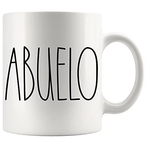 Abuelo Rae Dunn Inspired Moon9xx Best Abuelo Ever Coffee Mug 11oz