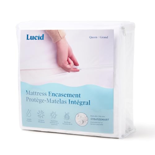 Waterproof Zippered Mattress Protector Encasement - Twin XL