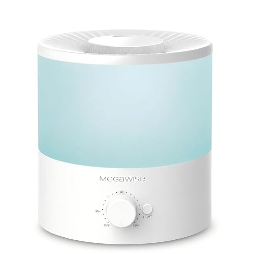Ultrasonic Cool Mist Humidifier 1.5L Whisper-Quiet Auto Shut-Off