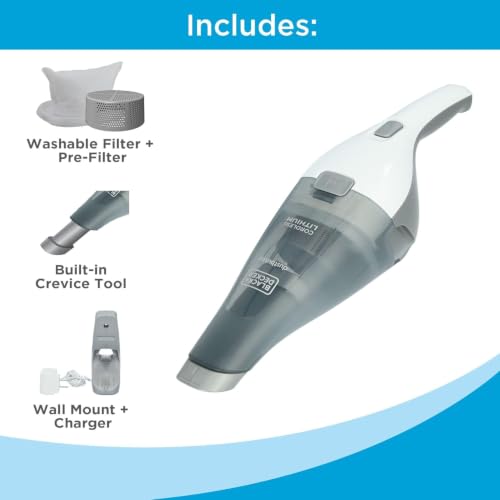 BLACK+DECKER Cordless Handheld Dustbuster Vacuum HNVC215B10