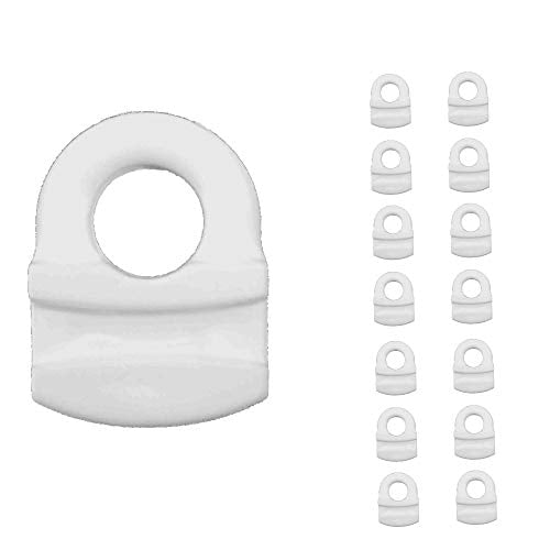 Eye Type Curtain Carriers for RV and Boat Tracks - 14 Pack