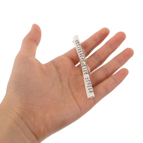 20pcs Mezuzah Scroll for Door - Mini Hebrew Blessing Paper for Home Decor