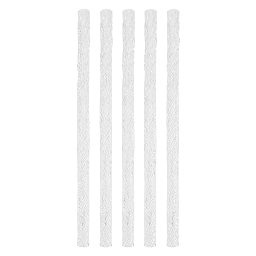5 Pack Fiberglass Replacement Wicks for Tiki Torches and Oil Lamps