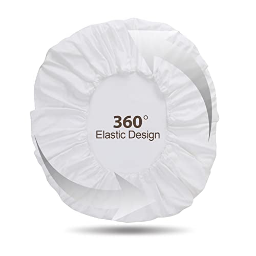 Egyptian Cotton Full Fitted Sheet, 600 Thread Count, 16-Inch Deep Pocket