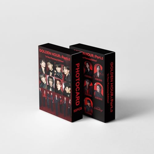 55-Piece Non-Repeating Photocard Set - High-Quality Collectible Cards