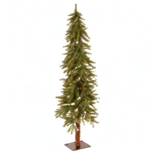 5ft Unlit Hickory Cedar Artificial Christmas Tree with Metal Base (371 Tips)