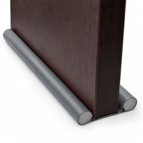 Under Door Draft Stopper & Door Sweep, 38-Inch Cut-to-Size Gap Blocker