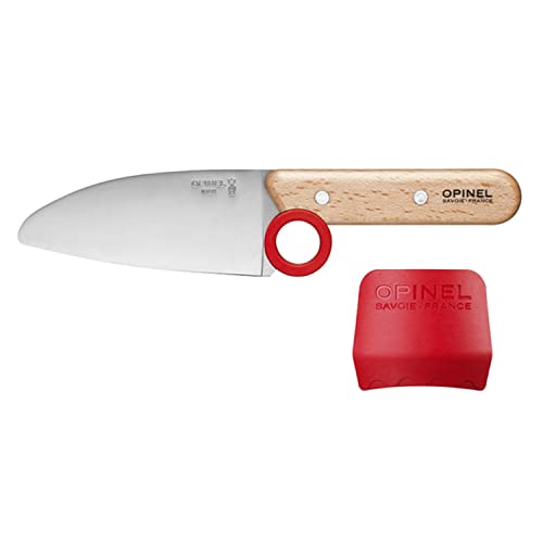 Kids Kitchen Knife Set with Rounded Tip and Finger Guard for Cooking