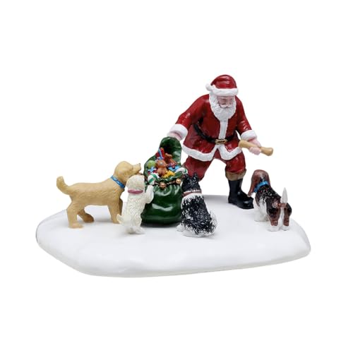 Lemax Dog Park Christmas Table Accent Decor #53744
