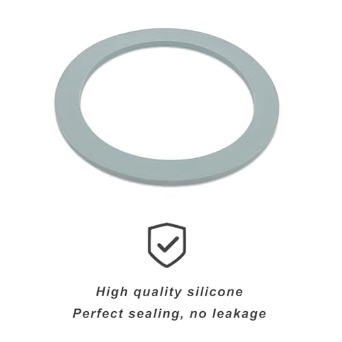 2-Pack Stainless Steel Blender Blade Replacement with 4 Sealing Gaskets