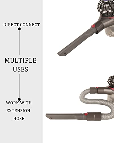 Fullclean Crevice Tool Attachment for Dyson Cordless Vacuum V15 V12 V11 V10 V8