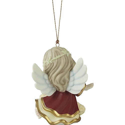 Precious Moments Angel Porcelain Ornament - Nativity Christmas Keepsake