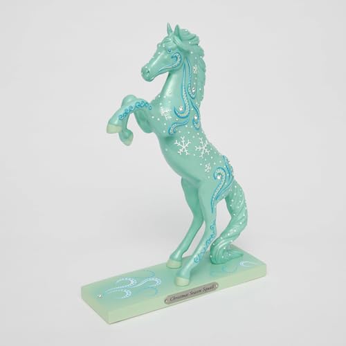 Enesco Trail of Painted Ponies Christmas Snowflakes Figurine 10.5 in Multicolor