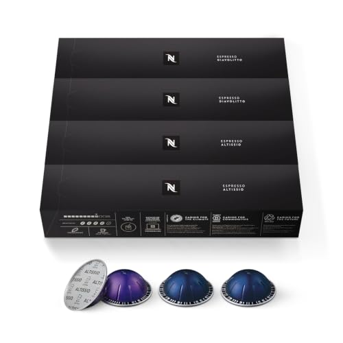 Bold Espresso Coffee Pods Variety Pack 40-Count Medium and Dark Roast