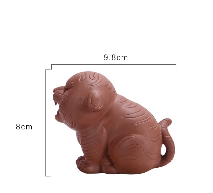 Hoobar Turtle Ceramic Tea Pet - Lucky Yixing Zisha Tea Accessories for Tea Fans