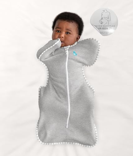 Love to Dream Swaddle Up S Baby Sleep Sack Gray Cotton 3.5-6 kg 8-13 lbs
