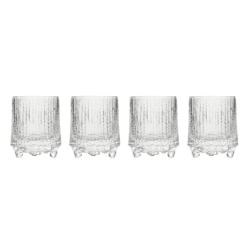 Iittala Ultima Thule Cordial Glasses Set of 4 - Handblown Scandinavian Drinkware