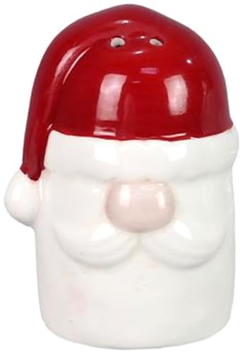 Christmas Santa & Reindeer Salt and Pepper Shaker Set - Holiday Kitchen Decor