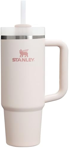 STANLEY Quencher H2.0 Insulated Stainless Steel Tumbler 30 oz Rose Quartz