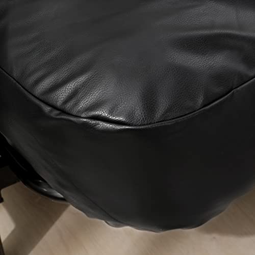 Waterproof Faux Leather Full Size Futon Cover with Zippers