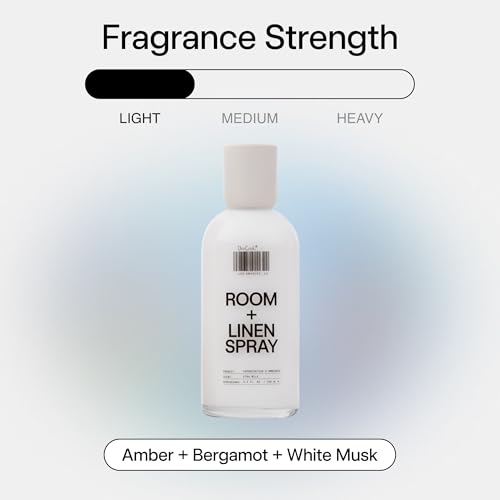 Essential Oil Room & Linen Spray - Non-Toxic Fabric Freshener, 3.4 fl oz
