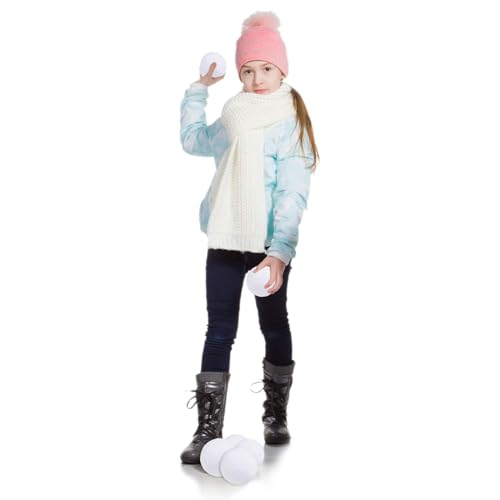 15-Piece Soft Indoor Snowballs for Snowball Fight & Holiday Decor