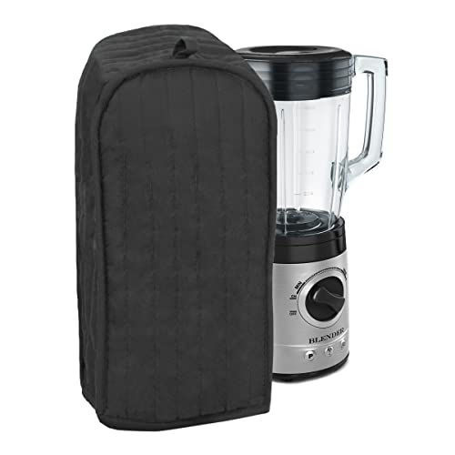 RITZ Black Quilted Blender Cover - Fits Most Standard Blenders, Appliance Protector