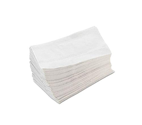 Tall Fold Paper Napkins, 7.5 x 13.5 Inch Refills, 250 Count, White