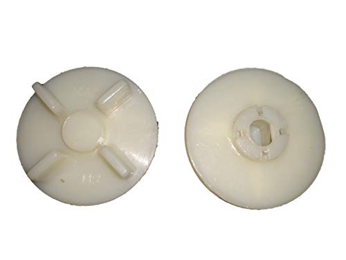 Replacement Motor Coupler for Kitchen Mixer Grinders, White