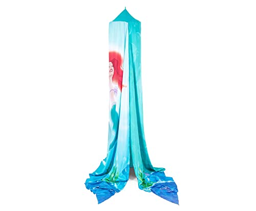Ariel Bed Canopy Curtain for Kids, Hanging Play Tent and Reading Nook