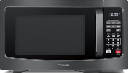 Countertop Microwave Oven 1.2 Cu. Ft. 1000W with Smart Sensor - Black