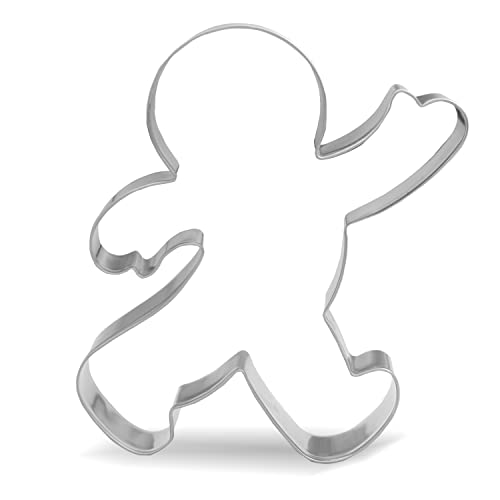 4.2 Inch Stainless Steel Christmas Gingerbread Man Cookie Cutter