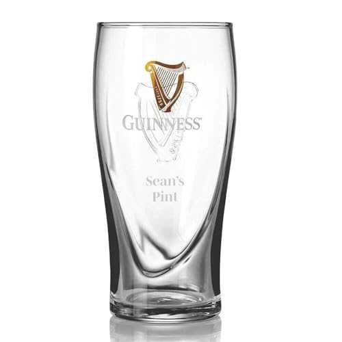 20oz Beer Pint Glasses - Set of 2 Classic Pub Style Glassware