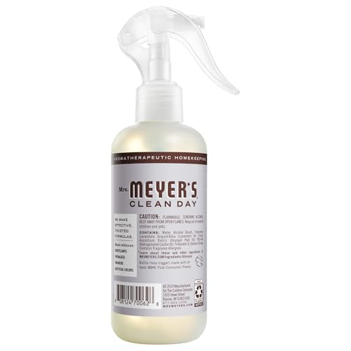 Lavender Room Spray Air Freshener - Non-Aerosol Essential Oil (8 oz, 3 Pack)