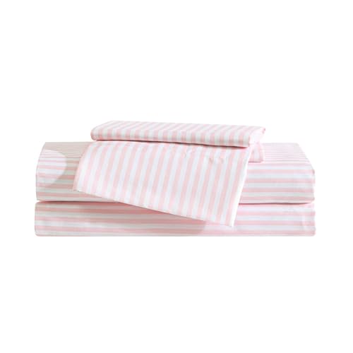 Eddie Bauer Kids Queen Bed Sheet Set, Soft Microfiber Bedding - Little Stripe