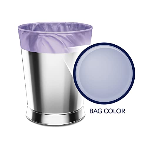 Lavender Scented Trash Bags - 4 Gallon, 80 Count, Twist Tie Closure
