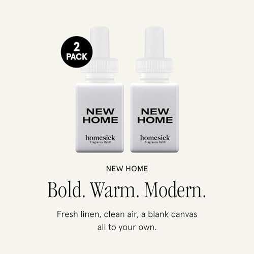 Smart Diffuser Fragrance Refill, New Home Scent, 2-Pack Long-Lasting Aroma