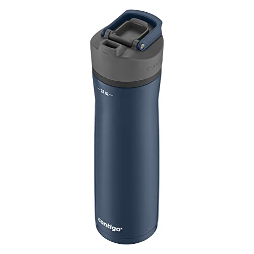 Contigo Cortland Chill Stainless Steel Water Bottle 24oz Blueberry